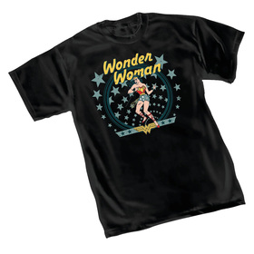 Image: Wonder Woman T-Shirt: Vintage  (L) - Graphitti Designs