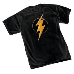 Image: Justice League T-Shirt: Flash Symbol II  (M) - Graphitti Designs