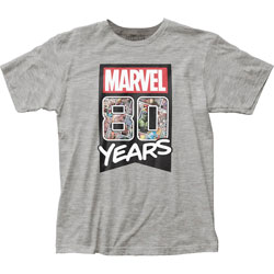 Image: Marvel Comics T-Shirt: 80 Years  (M) - Impact Merchandising