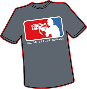 Image: Major League Badass T-Shirt  (XXL) - Antarctic Press