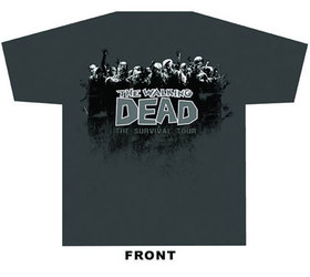 Image: Walking Dead T-Shirt: Survival Tour  (S) - Image Comics