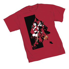 Image: Harley Quinn T-Shirt: Twins  (L) - Graphitti Designs