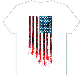 Image: Walking Dead T-Shirt: Flag  (XL) - Image Comics