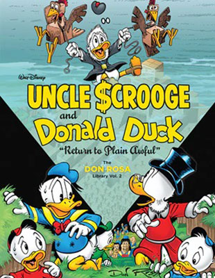 Image: Walt Disney Uncle Scrooge & Donald Duck: Return to Plain Awful  (Don Rosa Library Vol. 02) HC - Fantagraphics Books