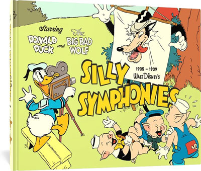 Image: Walt Disney Silly Symphonies 1935-1939 Starring Donald Duck and the Big Bad Wolf HC  - Fantagraphics Books