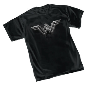 Image: Justice League T-Shirt: Wonder Woman Symbol  (L) - Graphitti Designs