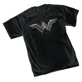 Image: Justice League T-Shirt: Wonder Woman Symbol  (XL) - Graphitti Designs