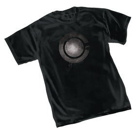 Image: Justice League T-Shirt: Cyborg Symbol  (XL) - Graphitti Designs