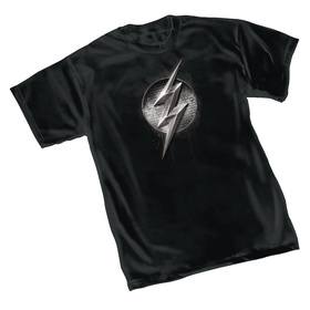 Image: Justice League T-Shirt: Flash Symbol  (M) - Graphitti Designs