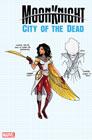 Image: Moon Knight: City of the Dead #2 (incentive 1:10 Design cover - Ferreira) - Marvel Comics