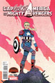 Image: Captain America and The Mighty Avengers #9 (variant cover - Capgwen America) - Marvel Comics