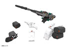 Image: Zoids Dual Sniper Rifle & AZ Five Launch Model Kit Set  - Kotobukiya