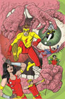 Image: World's Finest: Teen Titans #4 (cover E incentive 1:50 cardstock - Michael Allred) - DC Comics
