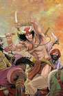 Image: Conan the Barbarian Patch Zircher Virgin #5-8 Pack  - Titan Comics