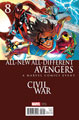 Image: All-New, All-Different Avengers #8 (Land Civil War variant cover)  [2016] - Marvel Comics