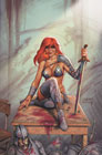 Image: Red Sonja: Empire of the Damned #1 (cover Q incentive 1:30 - Linsner virgin) - Dynamite