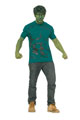 Image: Marvel T-Shirt w/Wig: Hulk  (XL) - Rubies Costumes Company Inc