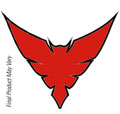 Image: Vampirella Symbol Enamel Pin  - Dynamite