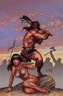Image: Fire and Ice #1 (cover M incentive 1:25 - Linsner virgin) - Dynamite