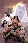 Image: Fire and Ice #1 (cover P incentive 1:30 - Asrar virgin) - Dynamite
