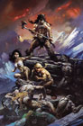 Image: Fire and Ice #1 (cover W Movie Poster Art  - Dynamite