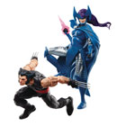 Image: Marvel Legend Action Figure 2-Pack: Wolverine 50th Anniversary  (w/Psylocke) (6-inch) - Hasbro Toy Group