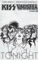 Image: Kiss / Vampirella #2 (1:10 b&w incentive cover - Ihde)  [2017] - Dynamite
