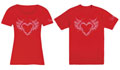 Image: Saga T-Shirt: Burning Heart Women's  (L) - Image Comics