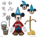 Image: Disney Ultimates Wave 1 Action Figure: Sorcerer's Apprentice Mickey Mouse  - Super 7