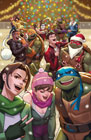 Image: MMPR / TMNT II #1 (B&W edition) (cover D Holiday - Ejikure) - Boom! Studios