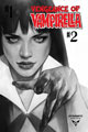 Image: Vengeance of Vampirella Vol. 02 #2 (incentive 1:30 cover - Oliver B&W)  [2019] - Dynamite