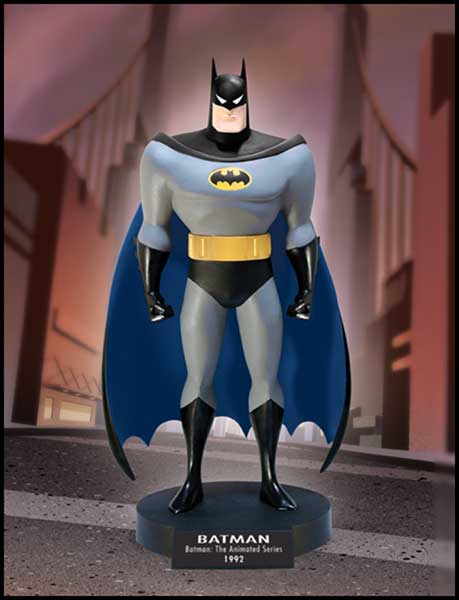 Image: Classic Animation Maquette: Batman  (Batman: The Animated Series) - 