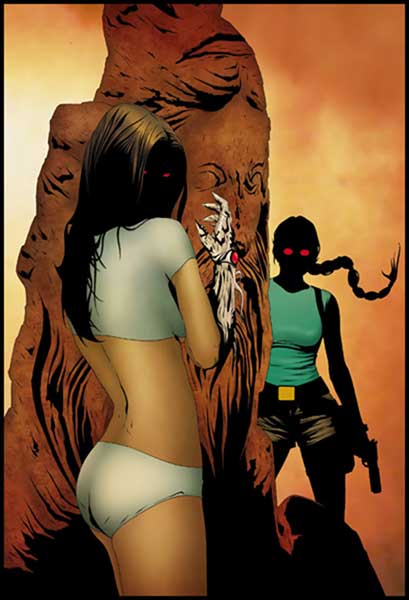 Image: Witchblade & Tomb Raider #1 - Image Comics