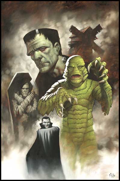Image: Universal Monsters: Cavalcade of Horror SC  - Dark Horse Comics