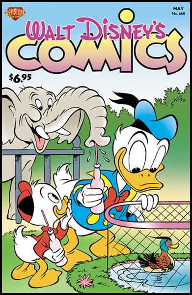 Image: Walt Disney's Comics & Stories #668 - Gemstone Publishing