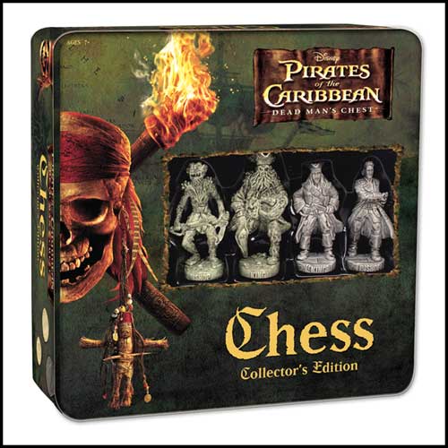 Image: Pirates of the Caribbean Chess in Tin  - 