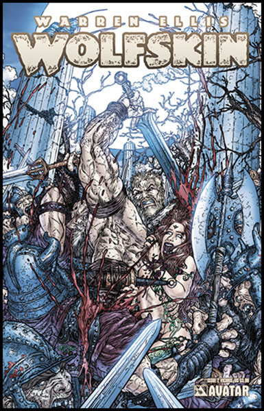 Image: Wolfskin #2 (Vicious cover) - Avatar Press