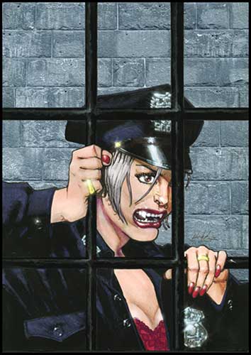 Image: Bite Club: Vampire Crime Unit #3 - DC Comics