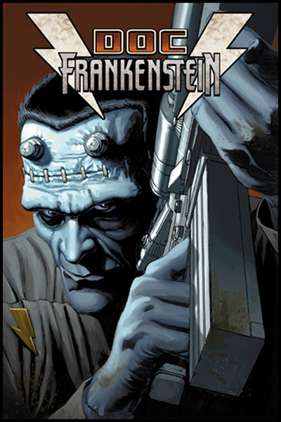 Image: Doc Frankenstein #5 (Skroce cover A) - Burlyman Entertainment