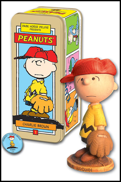 Image: Classic Peanuts Character Statue #1: Charlie Brown  - 