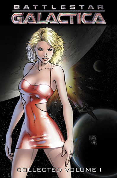 Image: Battlestar Galactica Vol. 01 SC  (alternate cover) - D. E./Dynamite Entertainment