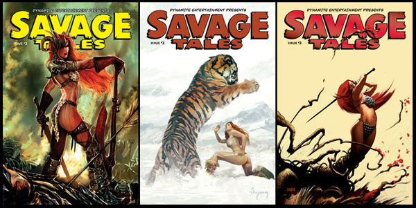 Image: Savage Tales #2 - D. E./Dynamite Entertainment