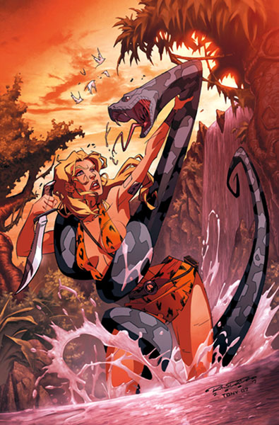 Image: Sheena, Queen of the Jungle #1 (Cover C) - Devil's Due Publishing