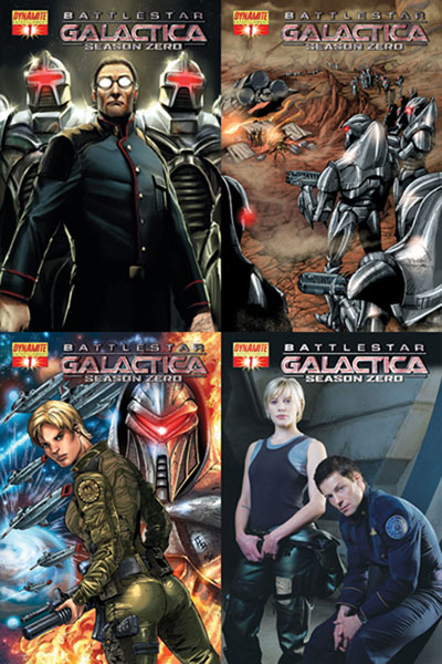 Image: Battlestar Galactica: Season Zero  #1 (Photo Cover) - D. E./Dynamite Entertainment