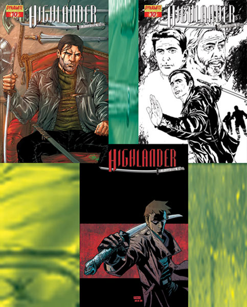 Image: Highlander #10 (Rodriguiz Cover) - D. E./Dynamite Entertainment