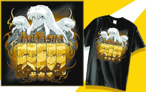 Image: Inuyasha Expressions PX T-Shirt  (XL) - 