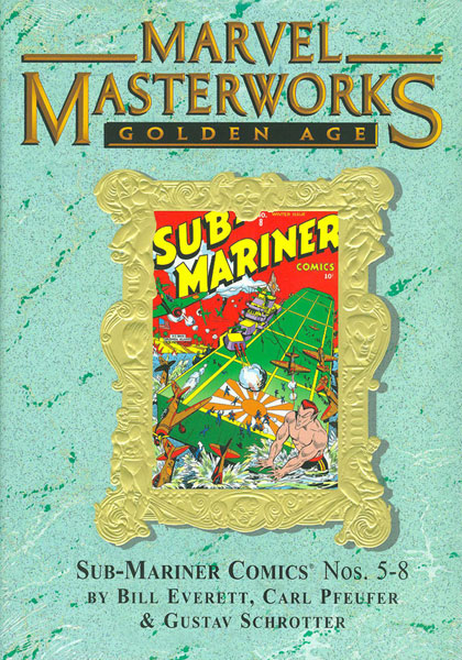 Image: Marvel Masterworks: Golden Age Sub-Mariner Vol. 2  (variant hc) - Marvel Comics