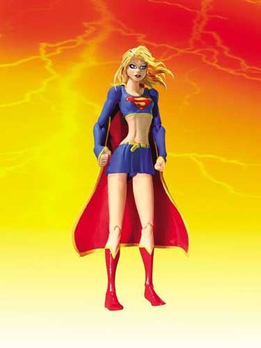 Image: Superman / Batman Series 2 Action Figure: Supergirl  - 