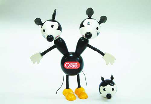 Image: Quimby the Mouse Wooden Toy  - 