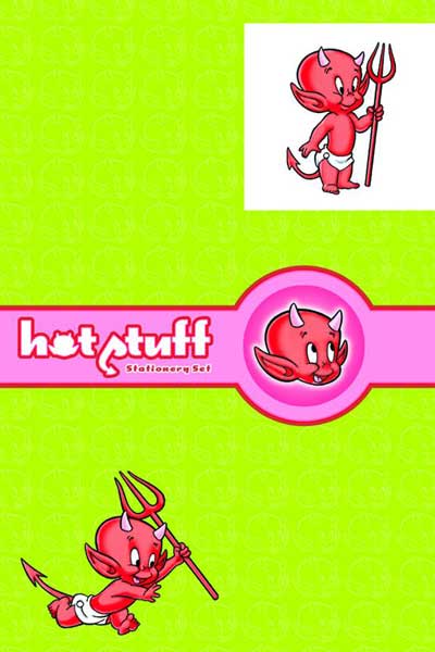 Image: Dark Horse Deluxe Stationery Set: Hot Stuff  - Dark Horse Comics